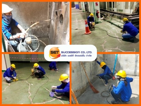 บริการรับงานซ่อมรอยร้าวหรือรอยรั่วภายในอาคาร